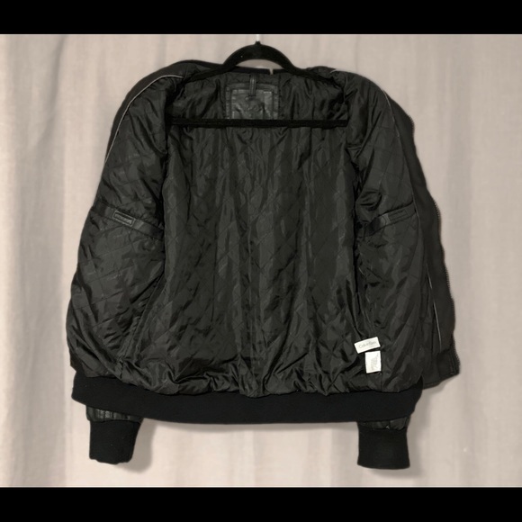 Calvin Klein faux leather jacket - Picture 3 of 4